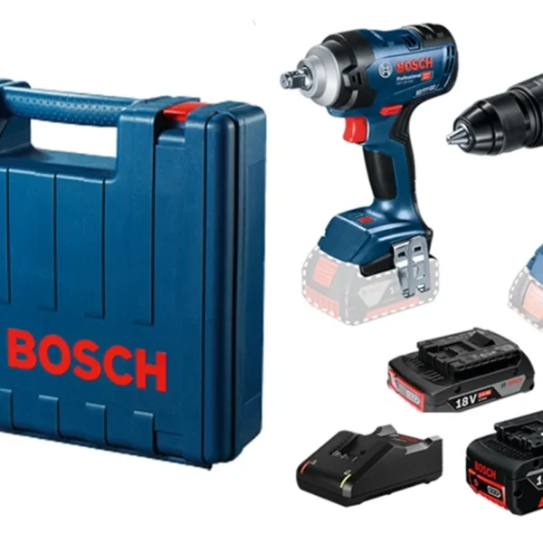 Elektrowerkzeug-Set 18V Bosch 06019K0003 1x2.0, 1x5.0Ah