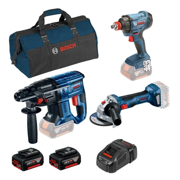 Elektrowerkzeug-Set 18V Bosch 0615990M5G 2x5.0Ah