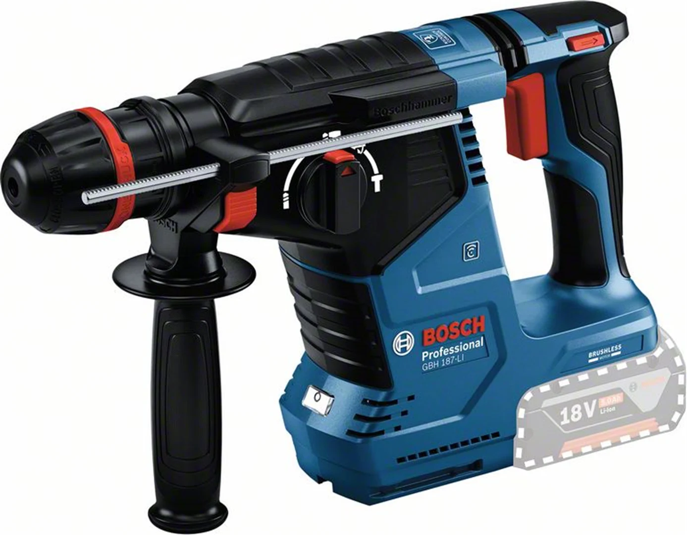 Bohrhammer SDS-Plus Bosch GBH 187-LI One Chuck