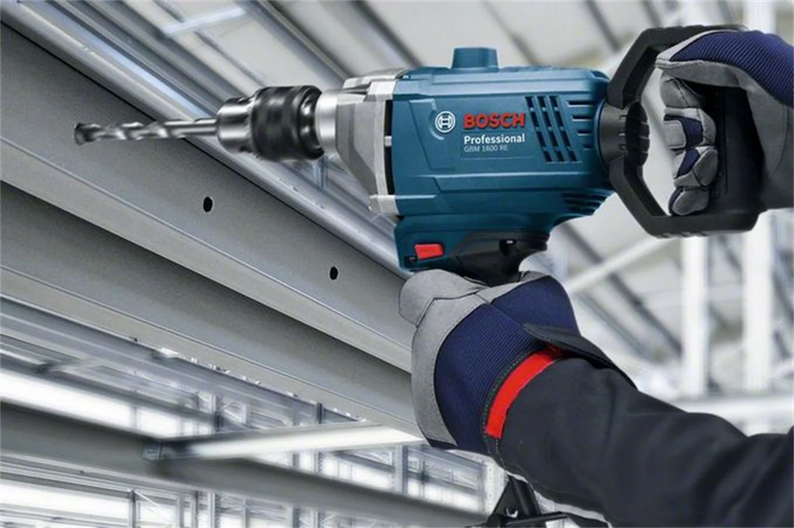 Bohrmaschine ohne Schlag Bosch GBM 1600 RE – Bild 2