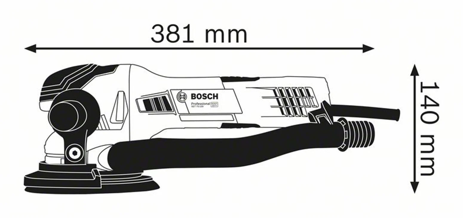 Exzenterschleifer Bosch GET 75-150 – Bild 3