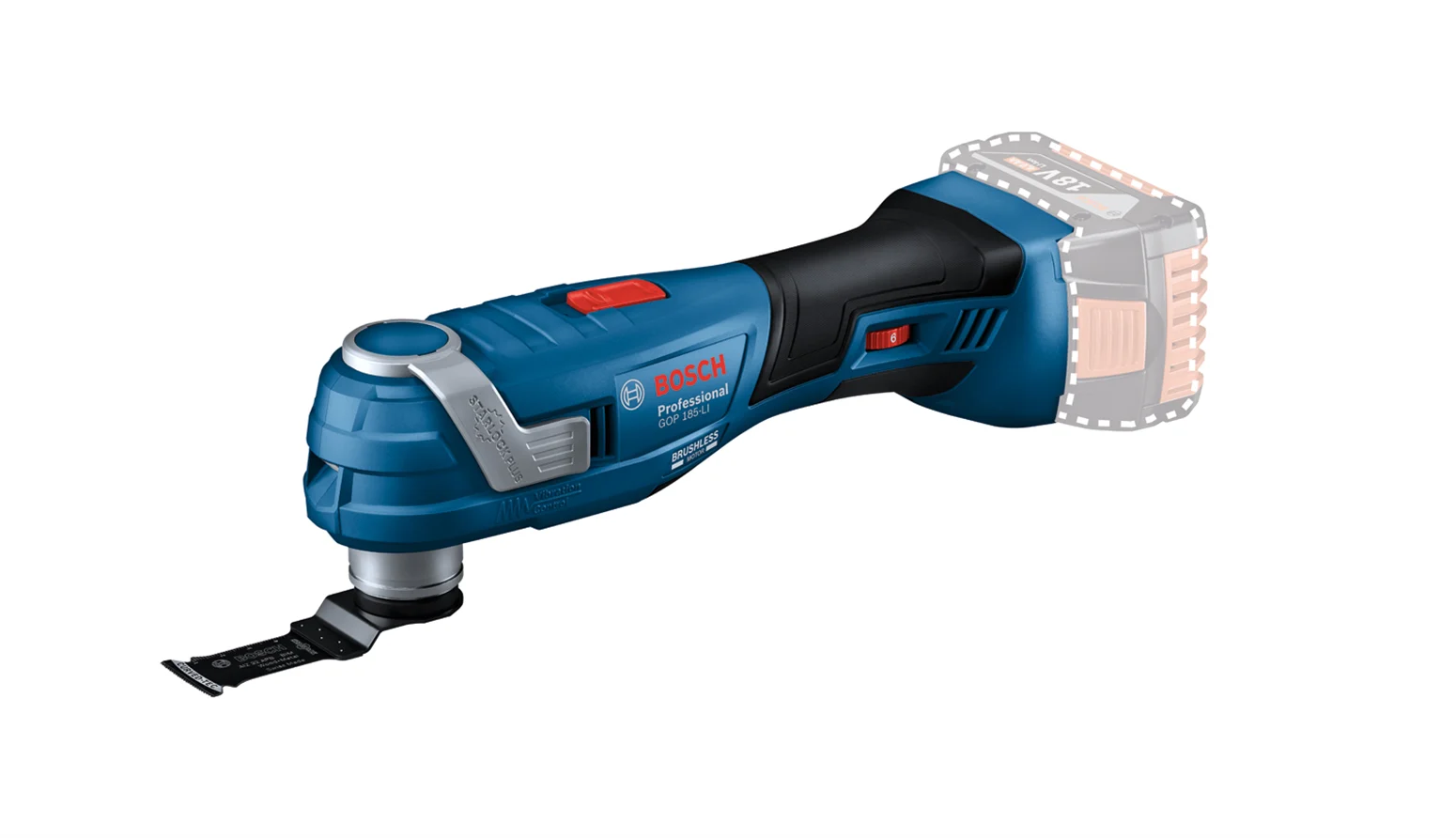 Multifunktionswerkzeug Bosch GOP 185-LI