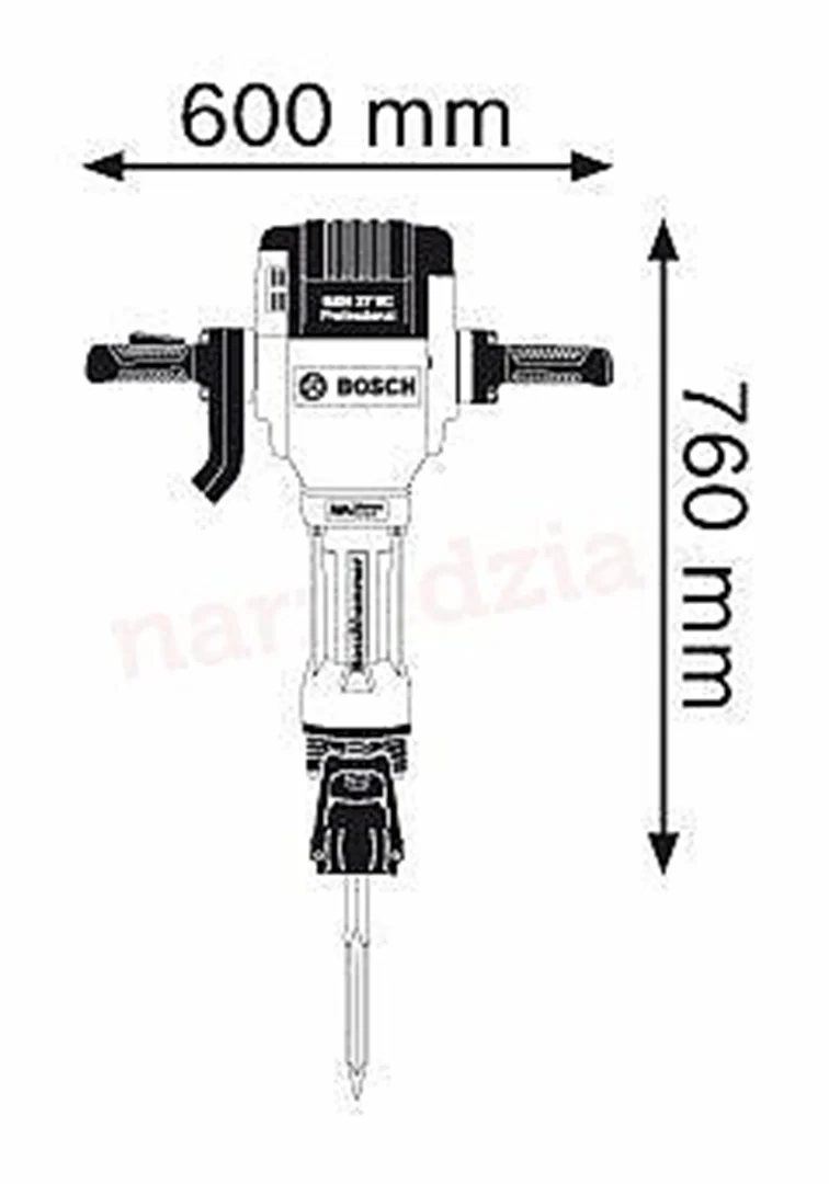 Abbruchhammer Bosch GSH 27 VC – Bild 5