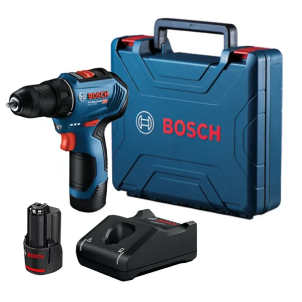 Bohrschrauber Bosch GSR 12V-30 2x2.0Ah