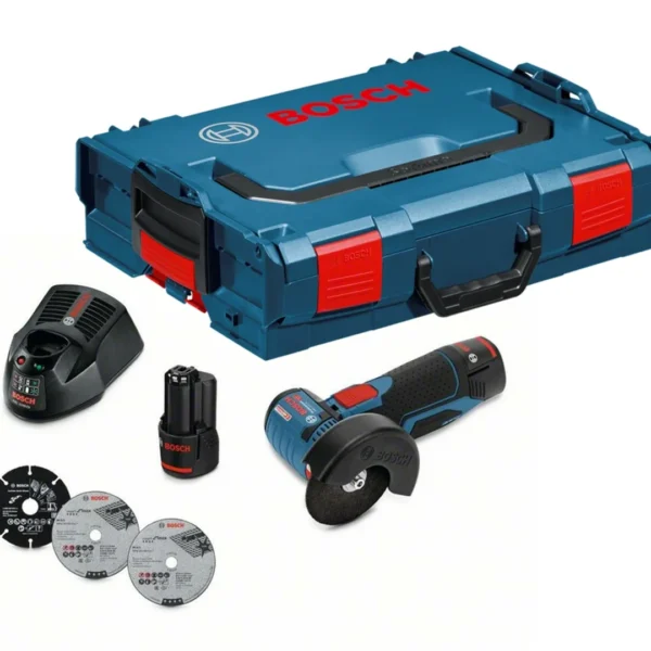 Winkelschleifer Bosch GWS 12V-76 2x3.0Ah L-BOXX