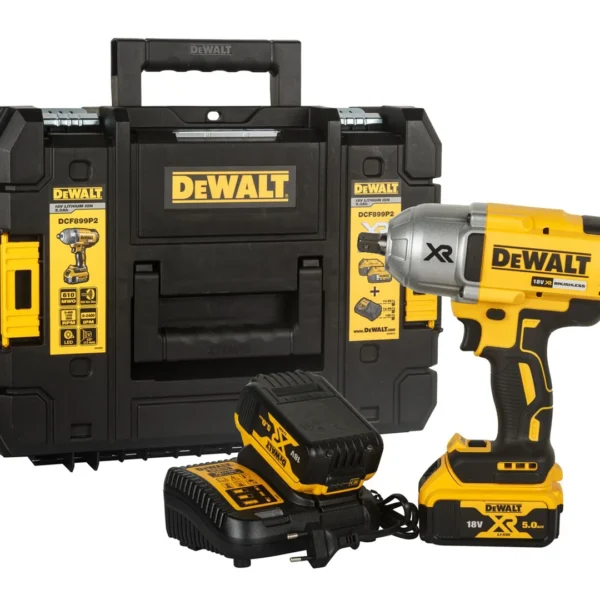 Schlagschrauber DeWalt 18V XR DCF899P2 2x5.0Ah