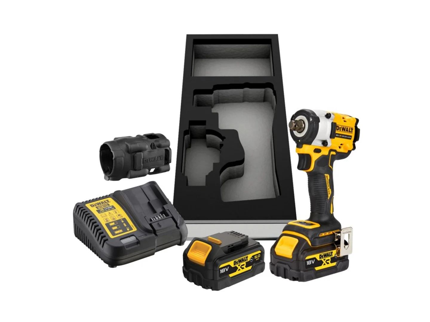 Schlagschrauber DeWalt 18V XR DCF921P2G 2x5.0Ah