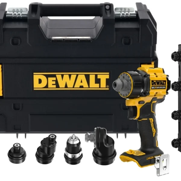 Bohrschrauber mit Wechselaufsätzen DeWalt DCD803NT
