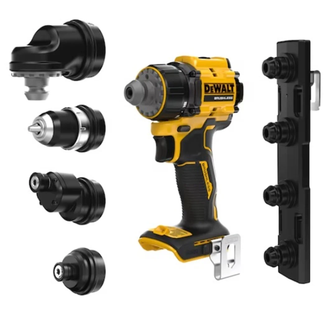 Bohrschrauber mit Wechselaufsätzen DeWalt DCD803NT – Bild 3