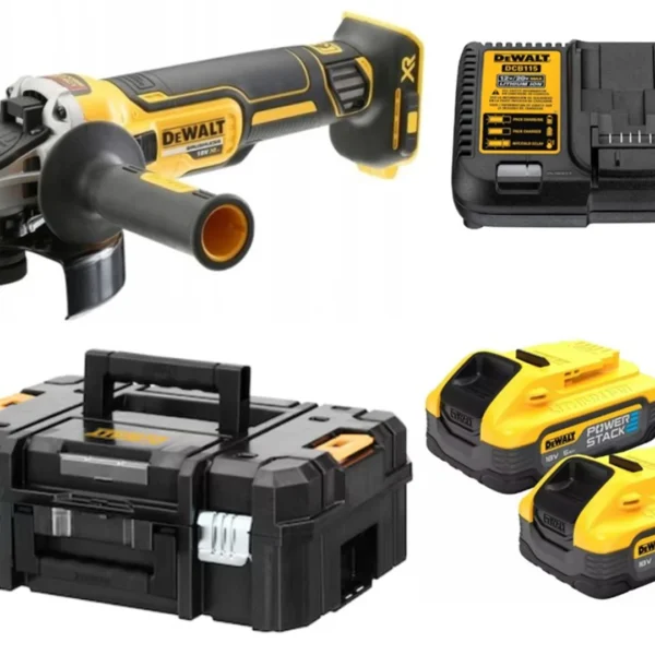 Winkelschleifer DeWalt DCG405H2T POWERSTACK 2x5,0Ah TSTAK II