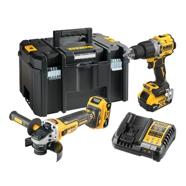 Akku-Werkzeugset 18V DeWalt DCK2026P2T 2x5.0Ah