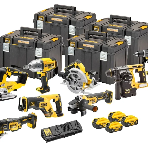 Akku-Werkzeugset 18V DeWalt DCK865P4T 4x5.0Ah