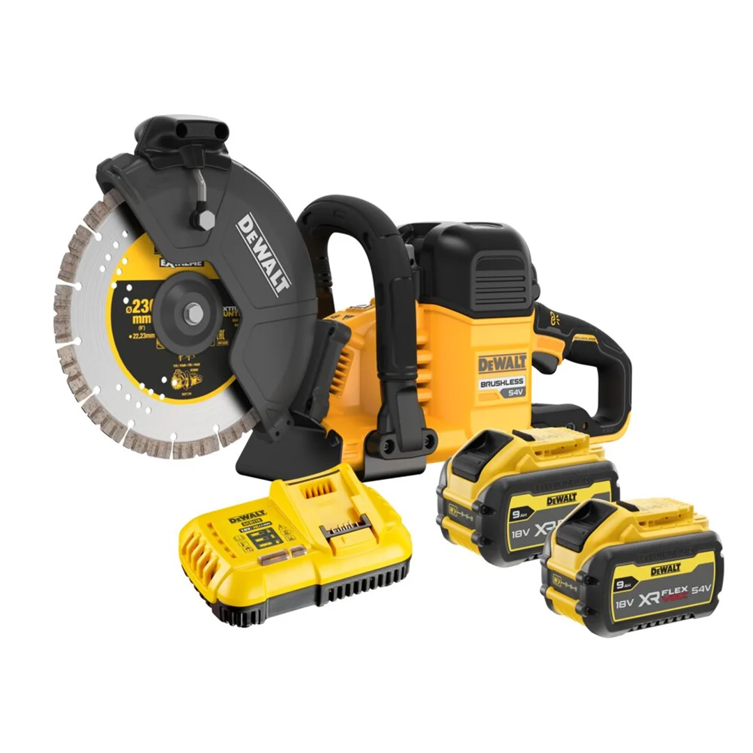 Beton- und Stahltrennschleifer DeWalt FLEXVOLT DCS691X2 2x9,0Ah