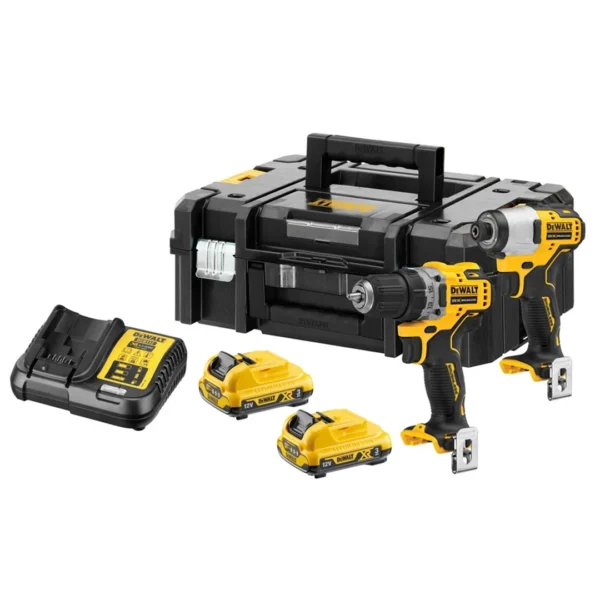 Elektrowerkzeug-Set 12V DeWalt XR DCK2110L2T 2x3.0Ah