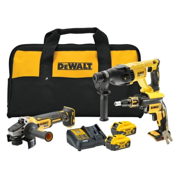 Elektrowerkzeug-Set 18V DeWalt XR DCK304P2 2x5.0Ah