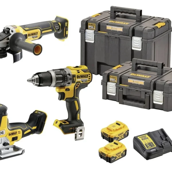 Elektrowerkzeug-Set 18V DeWalt XR DCK329P2T 2x5.0Ah