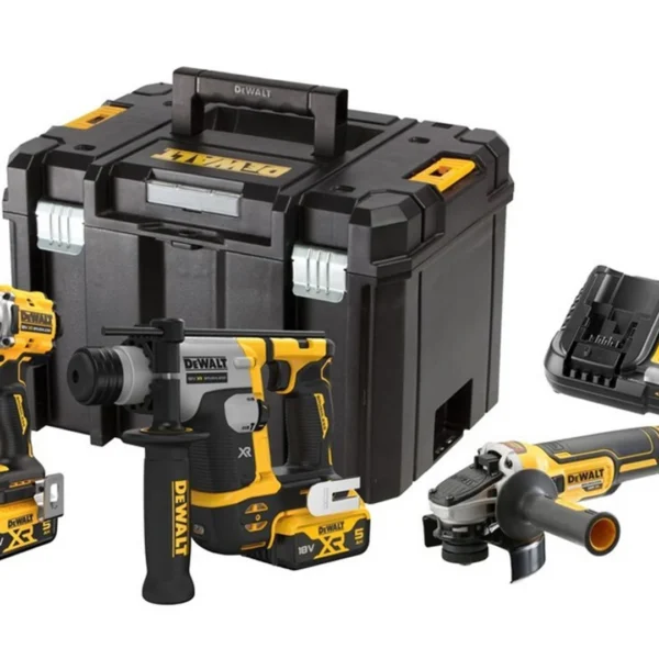 Elektrowerkzeug-Set 18V DeWalt XR DCK355P2T 2x5.0Ah
