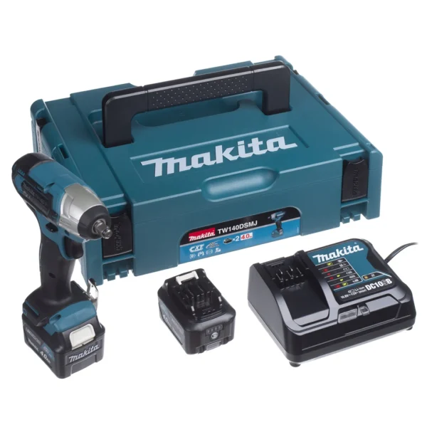 Schlagschrauber Makita CXT TW140DSMJ 2x4.0Ah