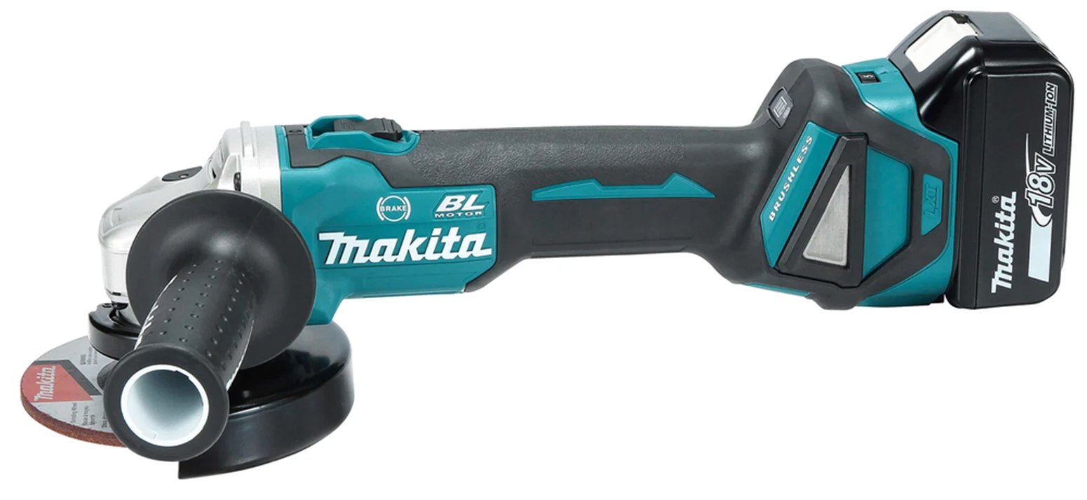 Winkelschleifer Makita DGA513RT3J 3x5.0Ah MAKPAC 3 – Bild 3