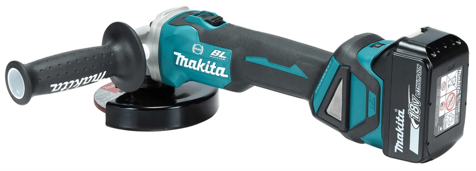 Winkelschleifer Makita DGA513RT3J 3x5.0Ah MAKPAC 3 – Bild 4