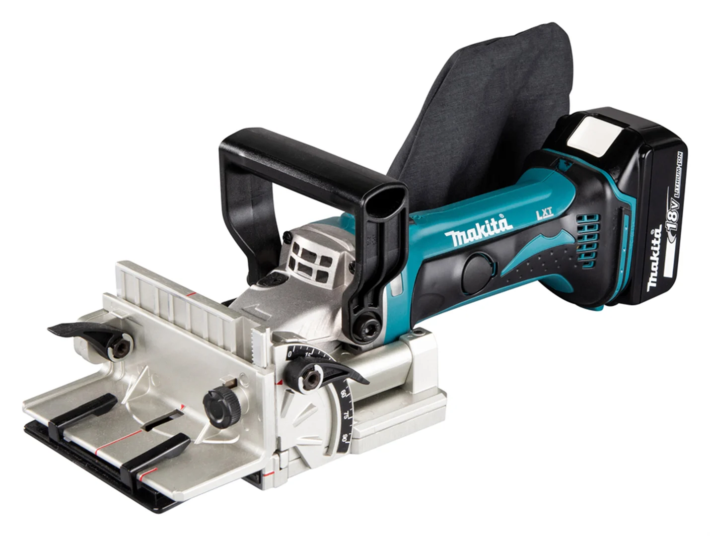 Flachdübelfräse Makita DPJ180Z – Bild 2