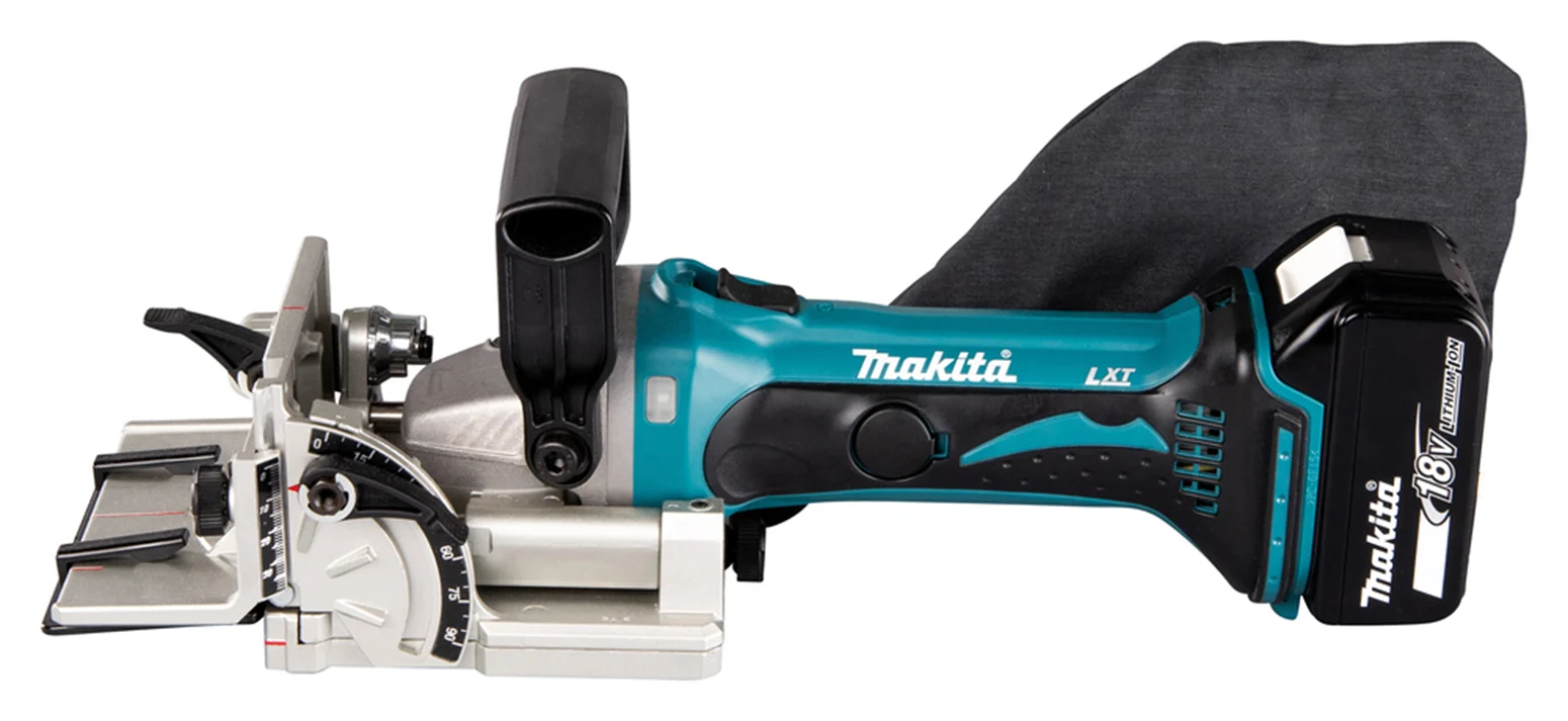Flachdübelfräse Makita DPJ180Z – Bild 3