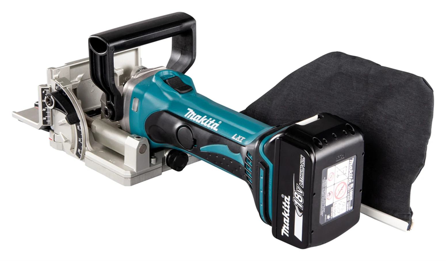 Flachdübelfräse Makita DPJ180Z – Bild 4