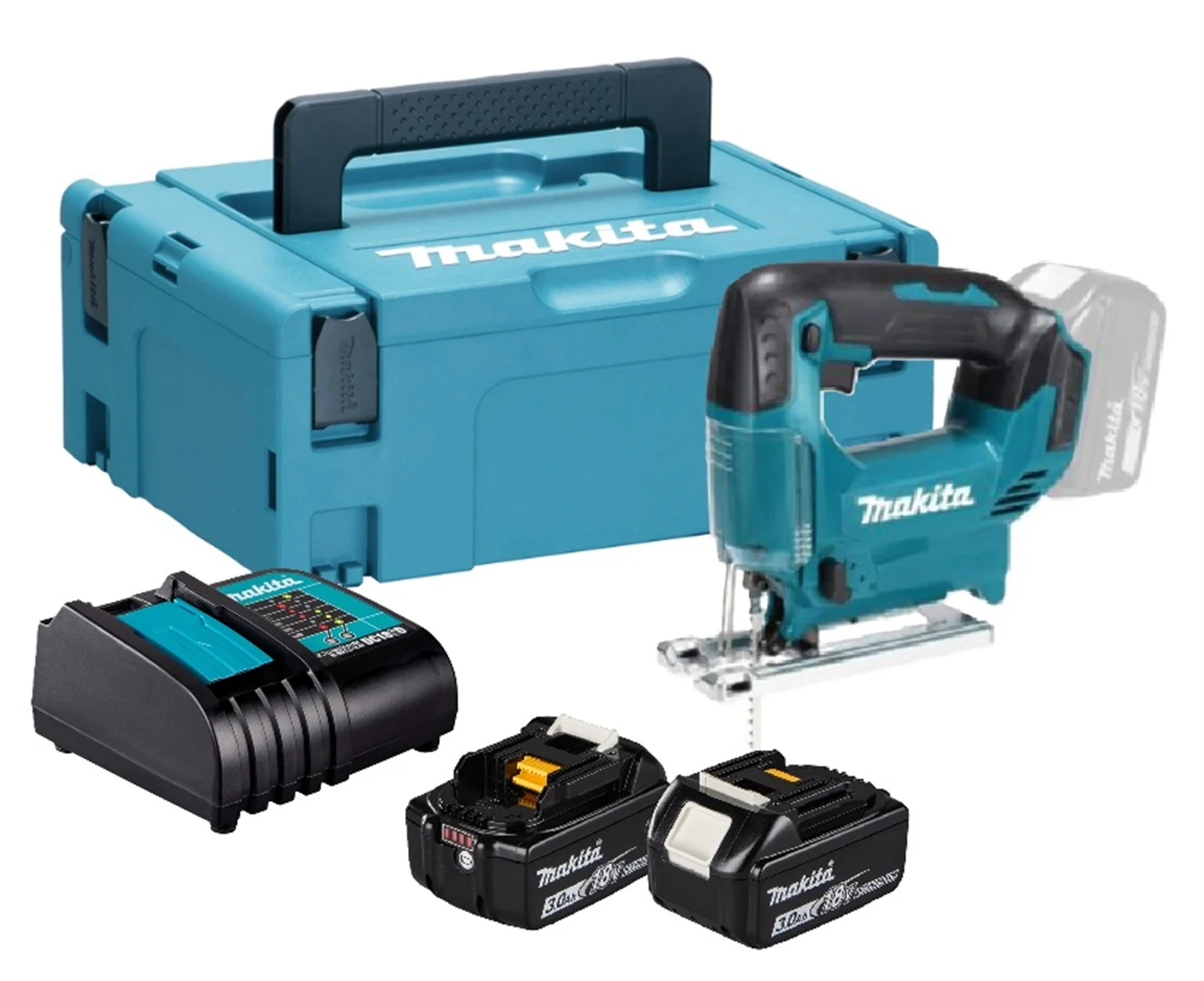 Stichsäge Makita LXT DJV186SFJ 2x3.0Ah