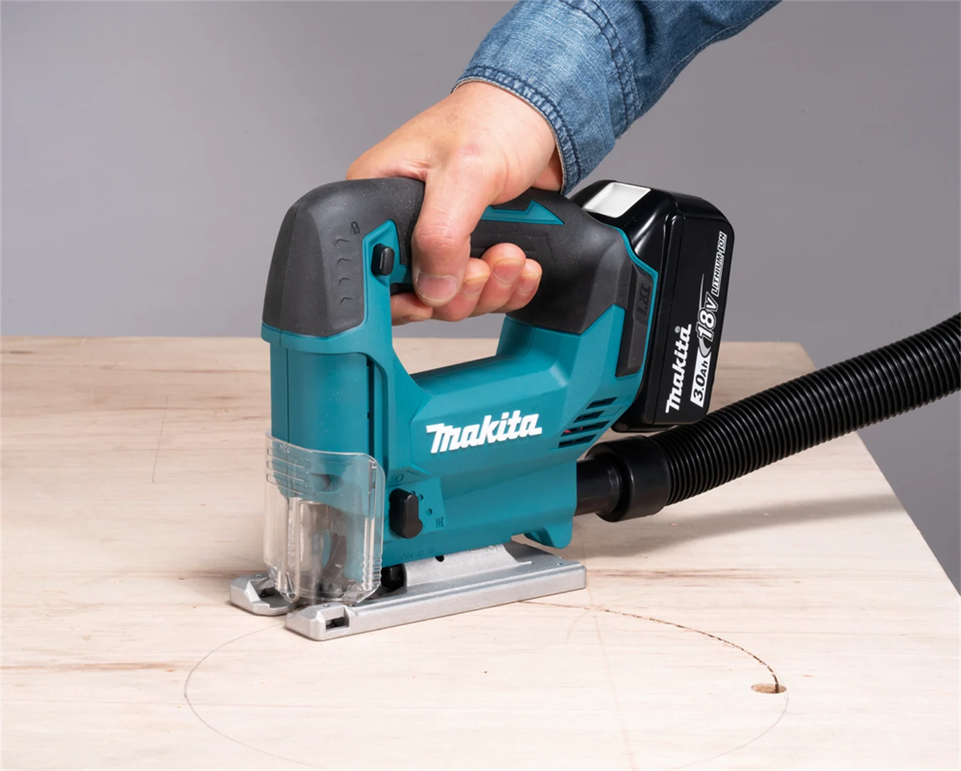 Stichsäge Makita LXT DJV186SFJ 2x3.0Ah – Bild 3