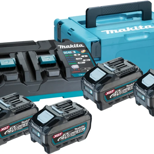 Energie-Set Makita XGT 4xBL4050F+DC40RB