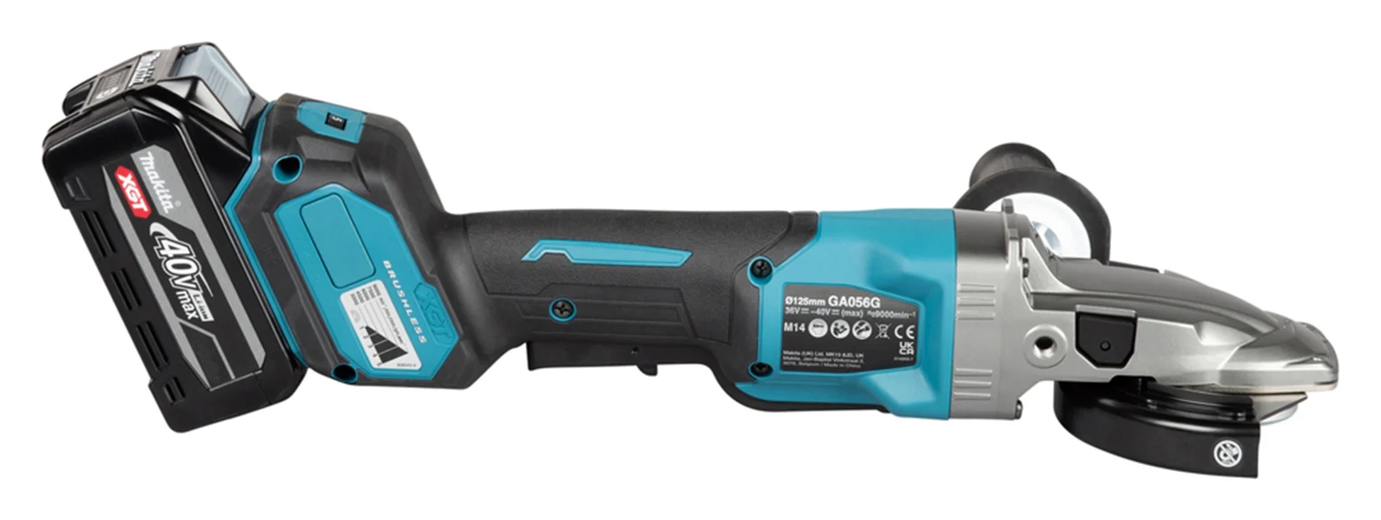 Winkelschleifer mit flachem Kopf Makita XGT GA056GZ01 – Bild 5