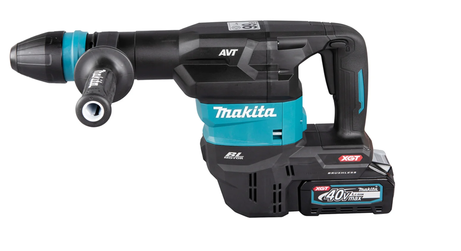 Abbruchhammer SDS-Max Makita XGT HM001GM201 2x4,0Ah – Bild 2