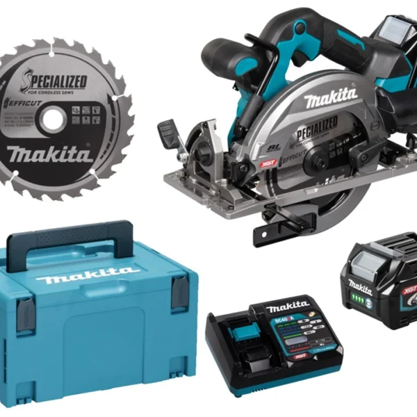 Handkreissäge Makita XGT HS012GD201 2x2,5Ah MAKPAC 3