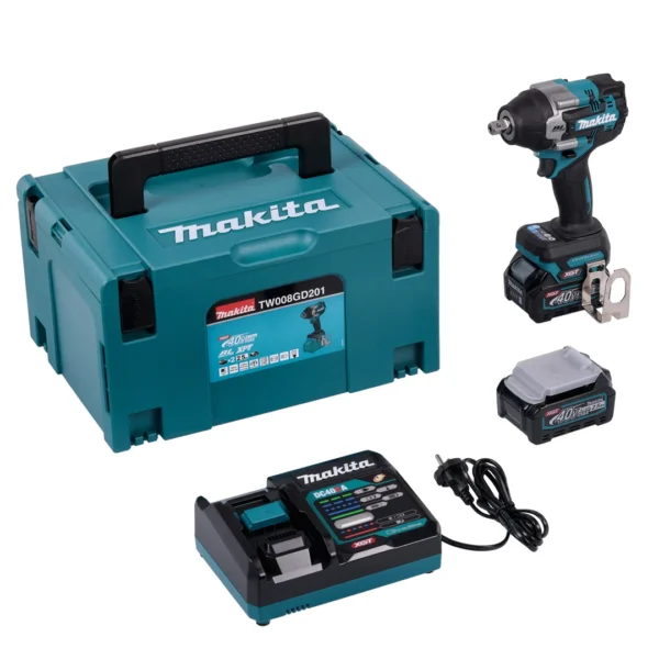 Schlagschrauber Makita XGT TW008GD201 2x2,5Ah MAKPAC 3