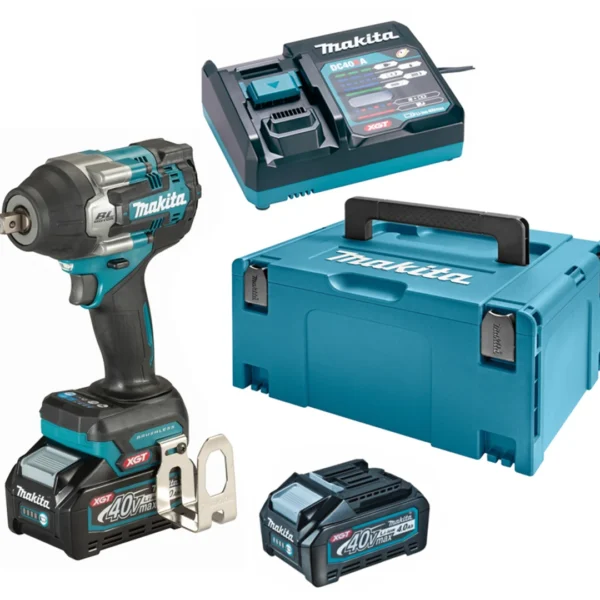 Schlagschrauber Makita XGT TW008GM201 2x4,0Ah MAKPAC 3