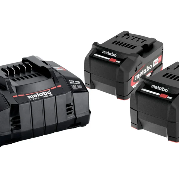 Set mit 2 Akkus 18V Li-Power 5.2Ah und Ladegerät ASC 30-36V Metabo 685051000