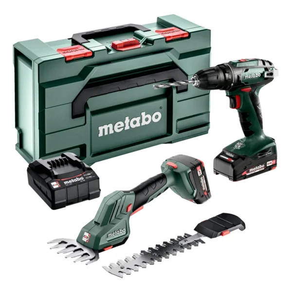 Elektrowerkzeug-Set 18V Metabo CAS Combo Set 2.2.5 2x2.0Ah