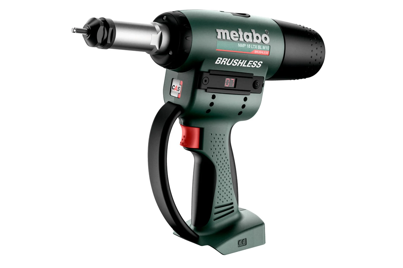 Akku-Blindnietmutternsetzgerät im metaBOX-Koffer Metabo NMP 18 LTX BL M10
