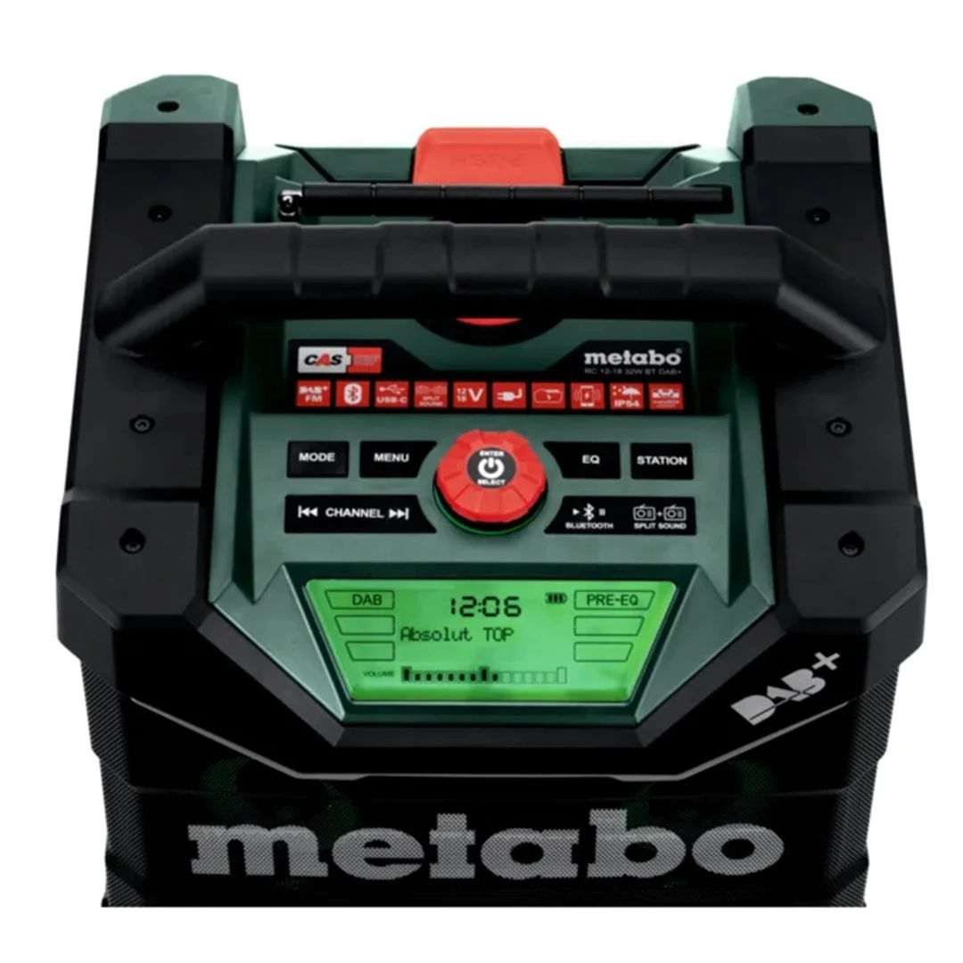 Baustellenradio Metabo RC 12-18 32W BT DAB+ – Bild 3