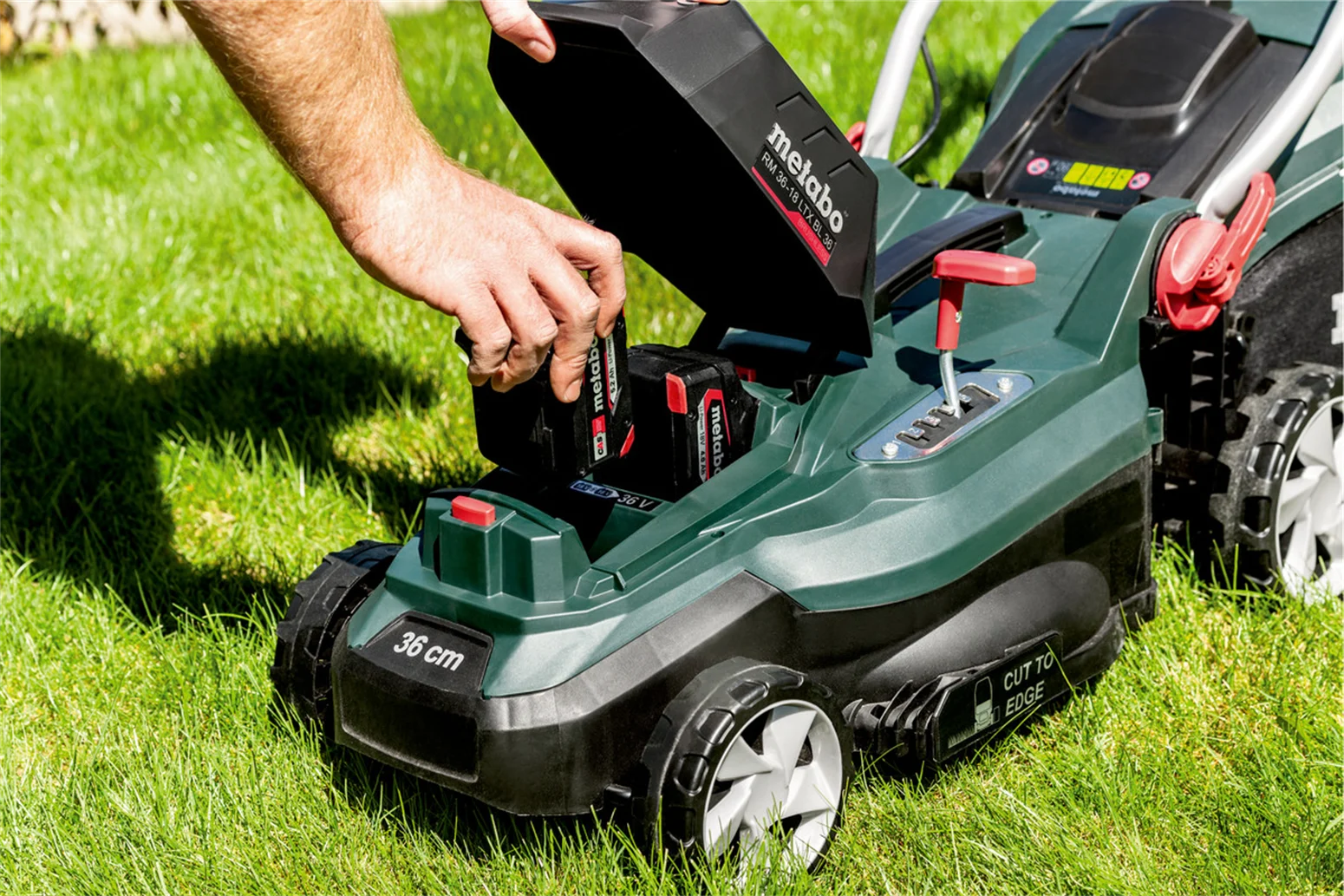 Akku-Rasenmäher Metabo RM 36-18 LTX BL 36 – Bild 3