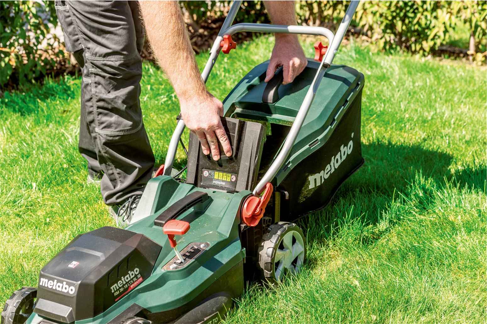 Akku-Rasenmäher Metabo RM 36-18 LTX BL 36 – Bild 5