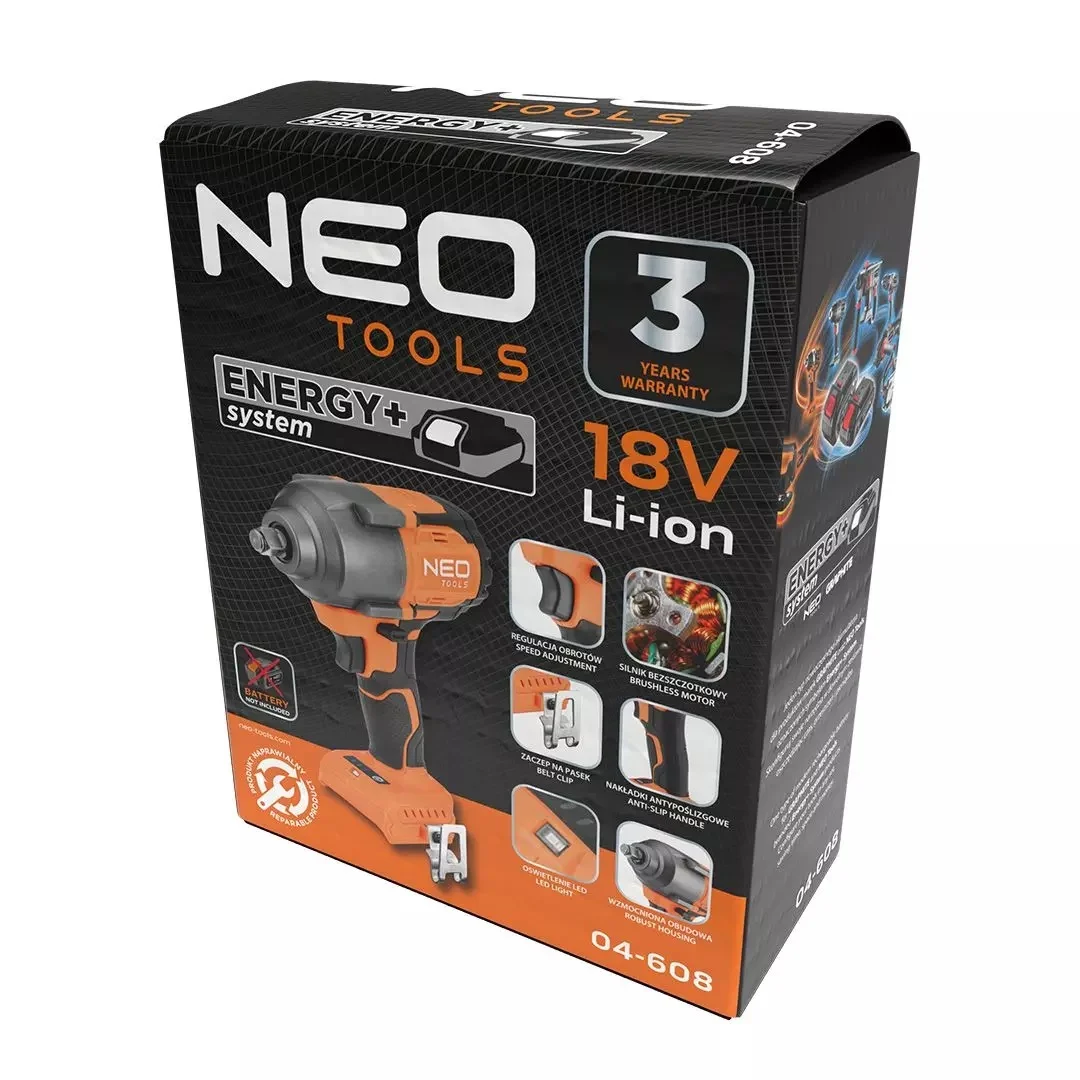 Schlagschrauber Neo Energy+ 04-608 – Bild 4