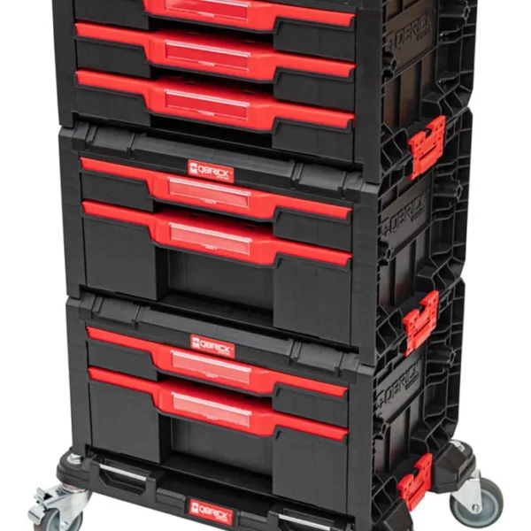 Schubladenset auf Rollplattform Qbrick System PRO 2.0 DRAWER SET