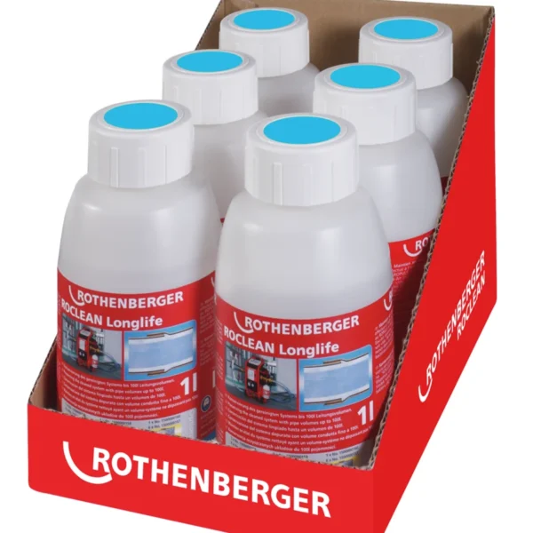 Pflegemittel für Heizsysteme, 6 Stück Rothenberger 1500000202