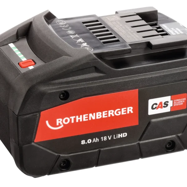 Akku 18V 8.0Ah Rothenberger RO BP18/8 Li-HD