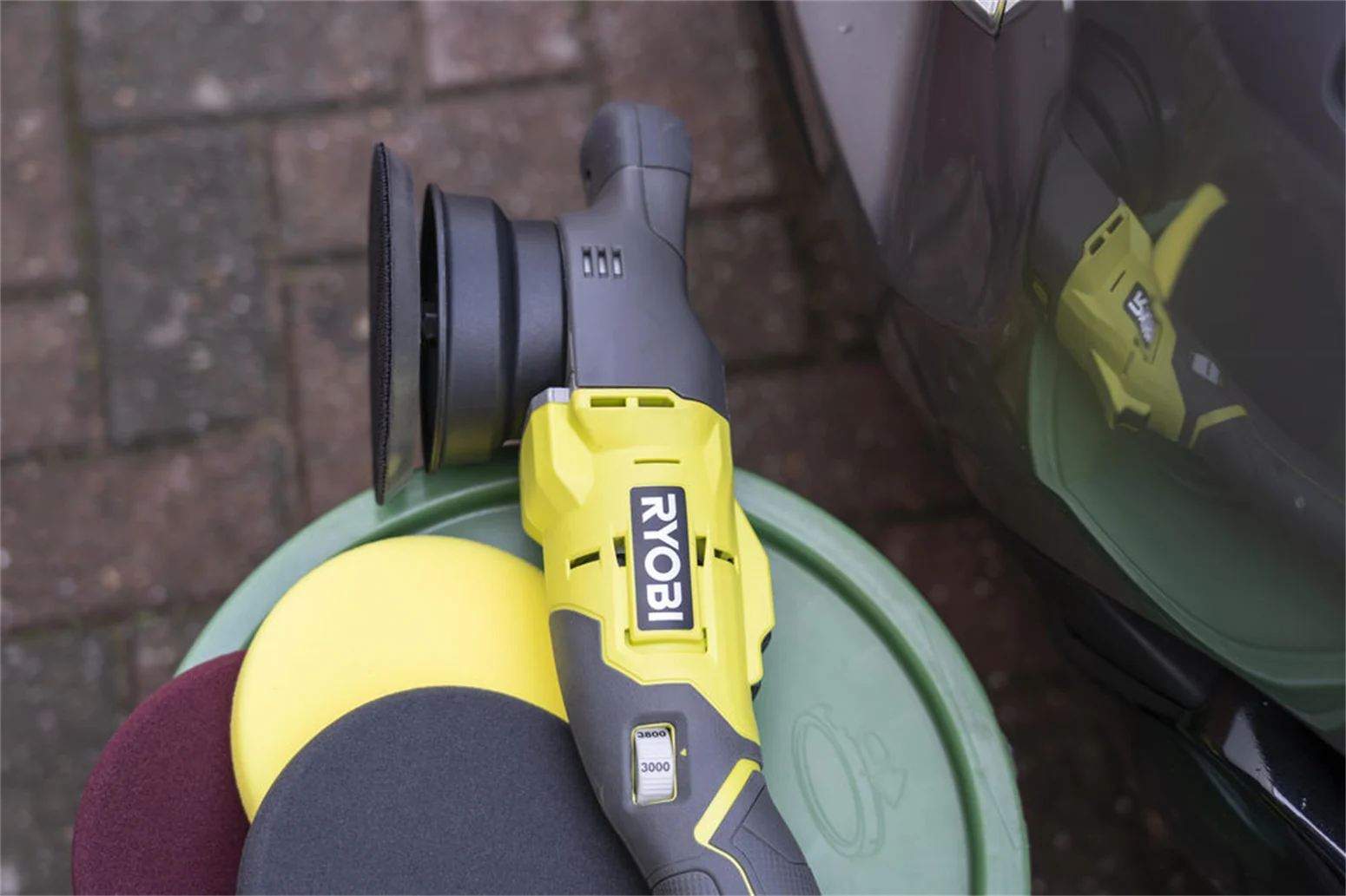 Poliermaschine Ryobi ONE+ R18P-0 – Bild 3