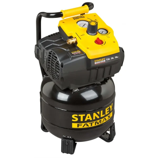 Vertikaler ölfreier Kompressor 24l Stanley FatMax 8117230STF503