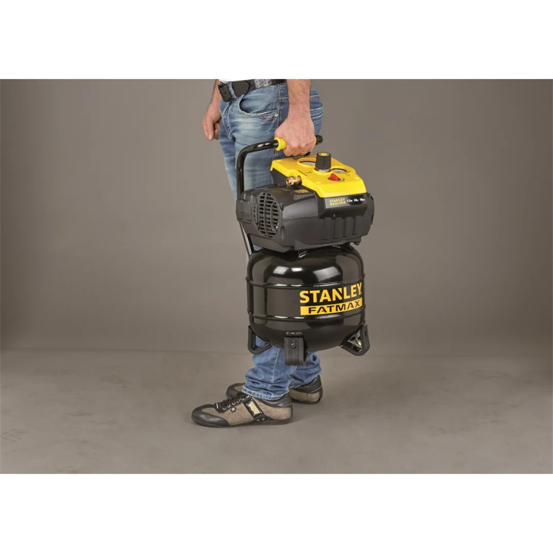 Vertikaler ölfreier Kompressor 24l Stanley FatMax 8117230STF503 – Bild 2
