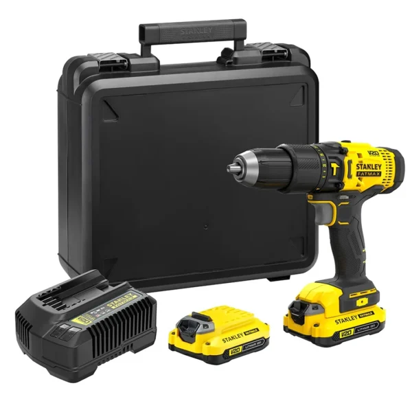 Schlagbohrschrauber Stanley FatMax V20 SFMCD711C2K 2x1,5Ah