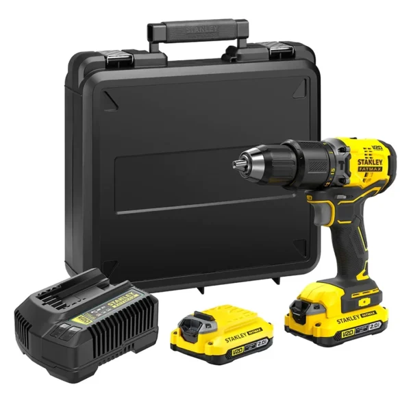 Schlagbohrschrauber Stanley FatMax V20 SFMCD715D2K 2x2,0Ah